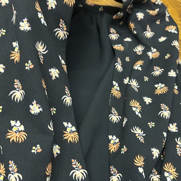 WILFRED Halter Style Black With Micro Florals - Picture 9 of 9